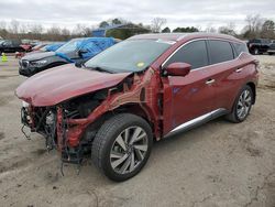 Nissan Murano salvage cars for sale: 2020 Nissan Murano SL