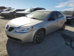 Pontiac salvage cars for sale: 2006 Pontiac G6 SE1