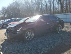 Salvage cars for sale at Glassboro, NJ auction: 2014 Nissan Maxima S