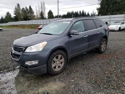 Salvage cars for sale at Graham, WA auction: 2010 Chevrolet Traverse LT