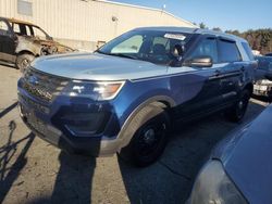 Ford Explorer salvage cars for sale: 2018 Ford Explorer Police Interceptor