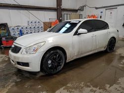 Salvage cars for sale from Copart Nisku, AB: 2008 Infiniti G35