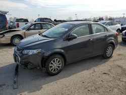 Salvage cars for sale at Indianapolis, IN auction: 2017 Chevrolet Sonic LT