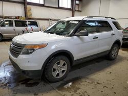 Salvage cars for sale at Nisku, AB auction: 2013 Ford Explorer