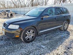 Salvage cars for sale at Franklin, WI auction: 2005 Volkswagen Touareg 4.2