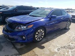 Salvage cars for sale from Copart Grand Prairie, TX: 2014 Honda Accord EX