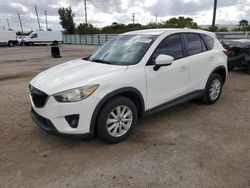 Salvage cars for sale from Copart Miami, FL: 2014 Mazda CX-5 Touring