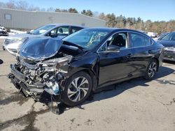Salvage cars for sale from Copart Exeter, RI: 2022 Subaru Legacy Premium
