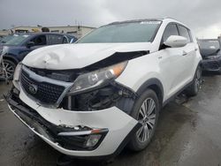 Salvage cars for sale at Martinez, CA auction: 2015 KIA Sportage EX