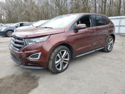 Ford Edge Sport salvage cars for sale: 2015 Ford Edge Sport