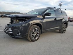 Salvage cars for sale from Copart Lebanon, TN: 2019 Toyota Highlander SE