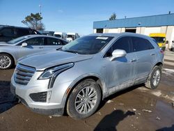 Salvage cars for sale from Copart Woodhaven, MI: 2017 Cadillac XT5 Luxury
