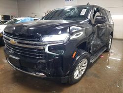 Salvage cars for sale from Copart Elgin, IL: 2021 Chevrolet Tahoe K1500 LT