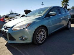 Salvage cars for sale from Copart San Martin, CA: 2012 Ford Focus SEL