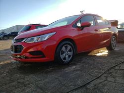 Salvage cars for sale at Chicago Heights, IL auction: 2018 Chevrolet Cruze LS