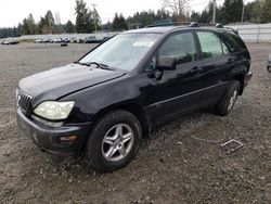 Salvage cars for sale from Copart Graham, WA: 2003 Lexus RX 300