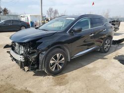 Salvage cars for sale at Pekin, IL auction: 2022 Nissan Murano SV