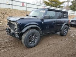 Salvage cars for sale at Davison, MI auction: 2021 Ford Bronco Base
