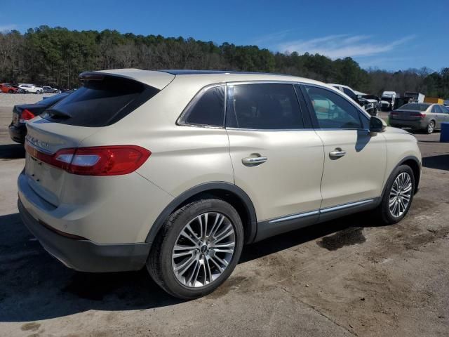 2016 Lincoln MKX Reserve