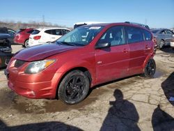 Salvage cars for sale from Copart Chicago Heights, IL: 2004 Pontiac Vibe