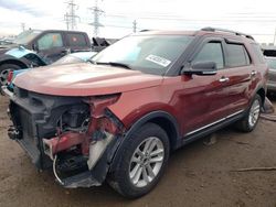 Salvage cars for sale at Elgin, IL auction: 2014 Ford Explorer XLT