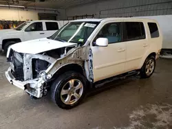 Salvage cars for sale at Candia, NH auction: 2014 Honda Pilot EXL