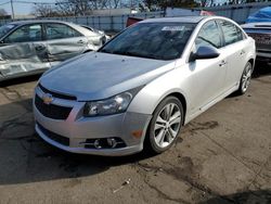 Chevrolet salvage cars for sale: 2012 Chevrolet Cruze LTZ