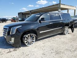 Cadillac salvage cars for sale: 2020 Cadillac Escalade ESV Premium Luxury