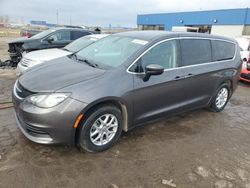 Salvage cars for sale at Woodhaven, MI auction: 2020 Chrysler Voyager LX