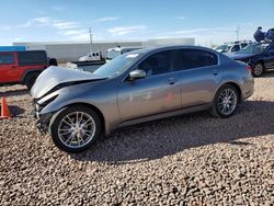 Salvage cars for sale at Phoenix, AZ auction: 2013 Infiniti G37 Base