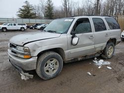 Vehiculos salvage en venta de Copart Davison, MI: 2004 Chevrolet Tahoe K1500