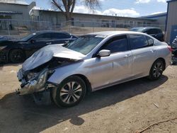 Honda Accord salvage cars for sale: 2013 Honda Accord LX