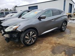 Salvage cars for sale at Shreveport, LA auction: 2017 Nissan Murano S