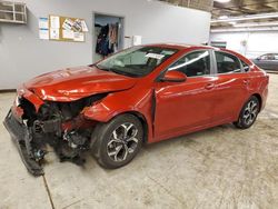 Salvage cars for sale from Copart Wheeling, IL: 2019 KIA Forte FE