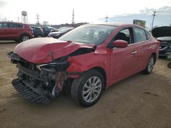 Salvage cars for sale at Chicago Heights, IL auction: 2018 Nissan Sentra S