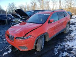 Jeep Grand Cherokee salvage cars for sale: 2021 Jeep Cherokee Latitude Plus