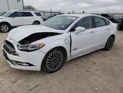 Salvage cars for sale from Copart Temple, TX: 2017 Ford Fusion SE Phev