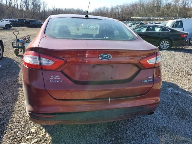 2014 Ford Fusion SE Hybrid