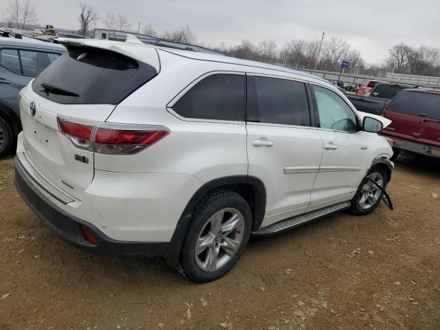 2016 Toyota Highlander Hybrid Limited