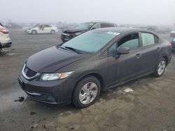 Honda salvage cars for sale: 2013 Honda Civic LX