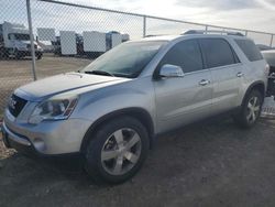 Salvage cars for sale at North Las Vegas, NV auction: 2012 GMC Acadia SLT-1