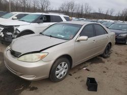 Salvage cars for sale at Marlboro, NY auction: 2003 Toyota Camry LE