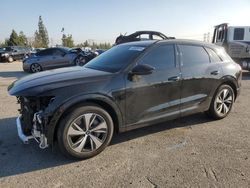 Salvage cars for sale at Rancho Cucamonga, CA auction: 2024 Audi Q8 E-TRON Premium