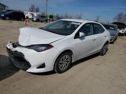 Salvage cars for sale from Copart Pekin, IL: 2017 Toyota Corolla L