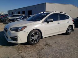 Salvage cars for sale at Jacksonville, FL auction: 2017 Subaru Impreza Limited