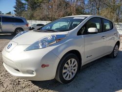 Salvage cars for sale from Copart Knightdale, NC: 2016 Nissan Leaf SV