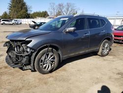 Salvage cars for sale at Finksburg, MD auction: 2015 Nissan Rogue S