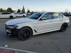 Salvage cars for sale from Copart Rancho Cucamonga, CA: 2022 BMW 530E