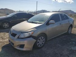 Salvage cars for sale at North Las Vegas, NV auction: 2010 Toyota Corolla Base