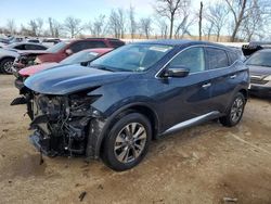 Salvage cars for sale at Bridgeton, MO auction: 2015 Nissan Murano S